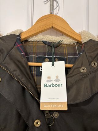 Barbour chaqueta encerada Kelsall talla 36 nueva