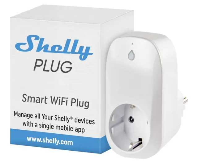 Enchufe Inteligente Shelly Plug Wi-Fi 16A