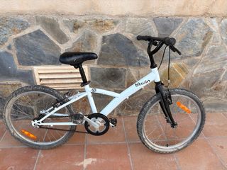 Bicicleta Infantil Decathlon Blanca