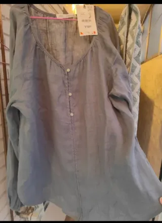 Blusa Zara Azul