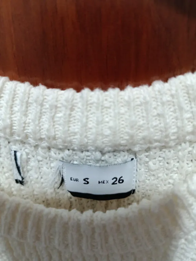 Chaleco tejido mujer talla S