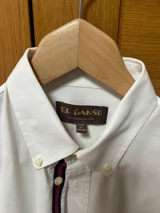 Camisa El Ganso Blanca Hombre
