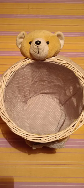 Cestino in vimini per bambini