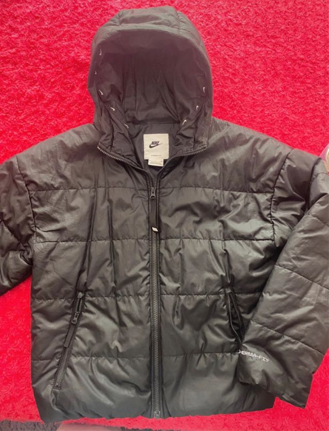 Abrigo Nike Therma-fit Mujer Negro