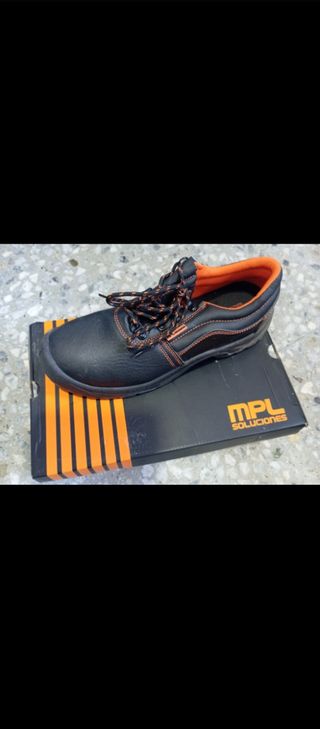 Calzado de Seguridad MPL Negro y Naranja