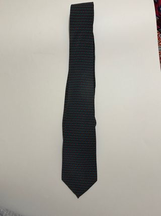 Corbata Loewe Azul marino y blanca