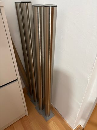 Patas metálicas para muebles
