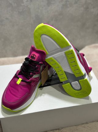 Munich CLIK Mujer Deportivas Rosa y Verde