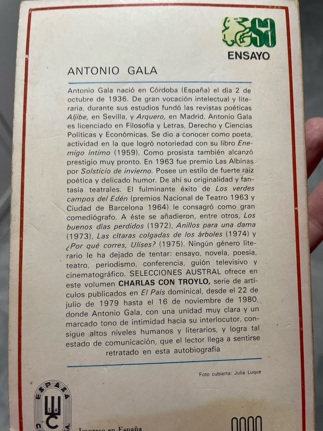 Charlas con Troylo (Selecciones Austral) (Spani...