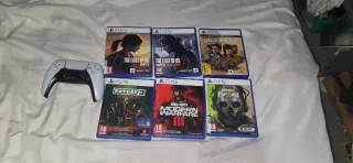 Consola PS5 + 5 Juegos + Mando