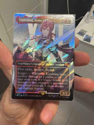 Lightning, Army of One surge Foil MTG Carta