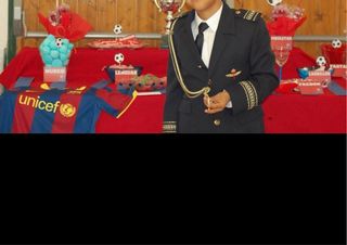 Traje de Comunión admirante azul
marino