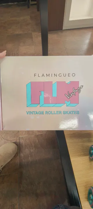 Patines 4 Ruedas Flamingueo Holográficos t39