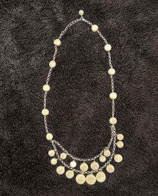 Collar Majorica Perlas Planas Plata