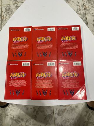 Naruto nº 01/72, 02/72, 03/72, 04/72, 05/72, 06/72