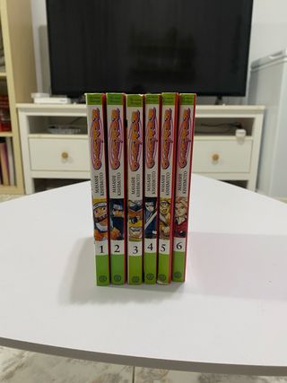 Naruto nº 01/72, 02/72, 03/72, 04/72, 05/72, 06/72