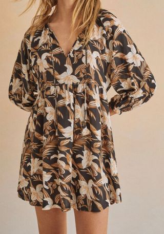 Vestido estampado floral