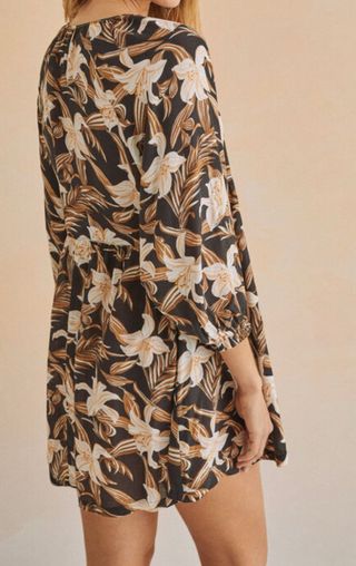 Vestido estampado floral