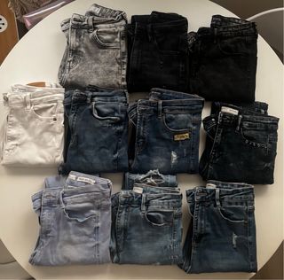 Jeans Super High Waist Azules