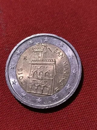 Moneta San Marino 2 Euro da collezione 