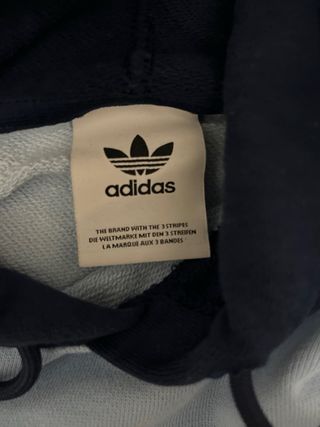 Sudadera Adidas Originals Rayas Azul Marino
