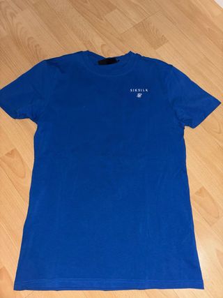 Camiseta SIKSLIK azul manga corta