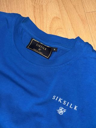 Camiseta SIKSLIK azul manga corta