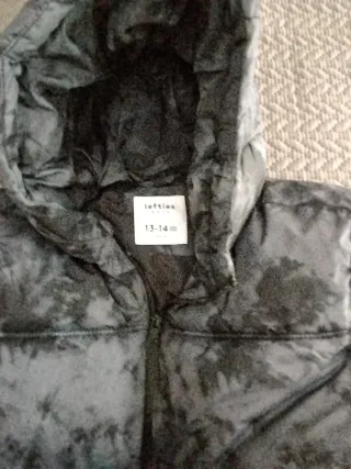 Anorak juvenil estampado talla 13-14 años