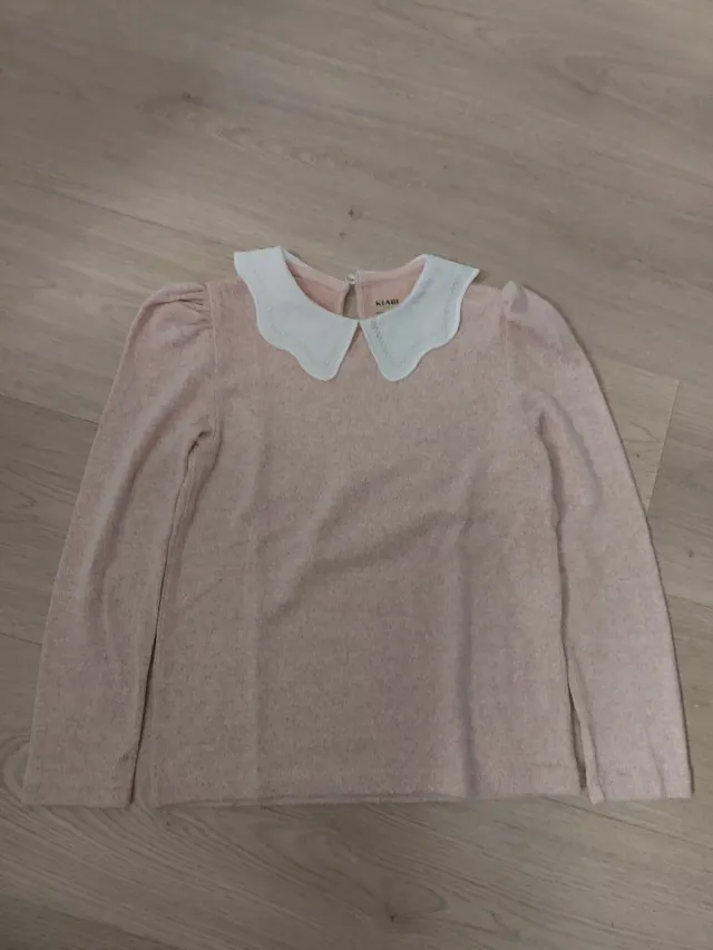 Lote 4 camisetas manga larga niña 8 años