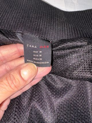 Chaqueta Zara Negra Talla M
