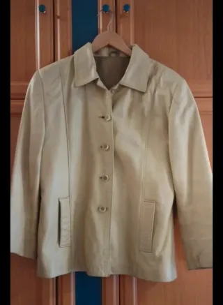 Blazer de piel vintage