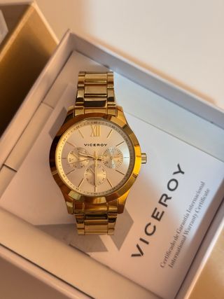 Reloj Viceroy Chic Dorado Mujer