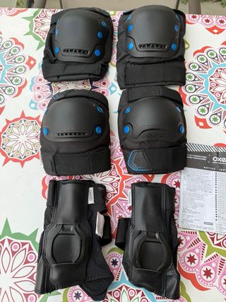 Protecciones Patinaje Oxelo Talla L Adulto