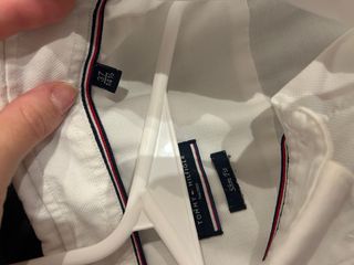 Camisa original Tommy Hilfiger Slim Fit Blanca