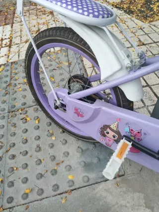 Bicicleta Infantil Morada