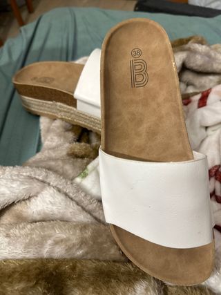 Chanclas plataforma B talla 38