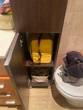 Armario de salón o baño madera