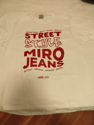 Camiseta Miro Jeans Blanca