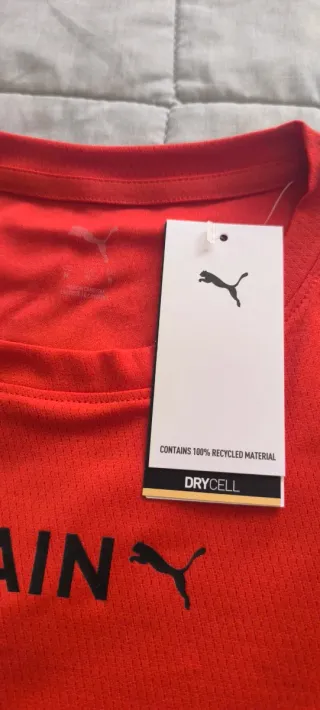 Camiseta Puma TRAIN Roja Talla M