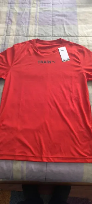 Camiseta Puma TRAIN Roja Talla M