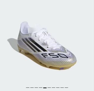 Botas de fútbol Adidas X FG Oro Blanco