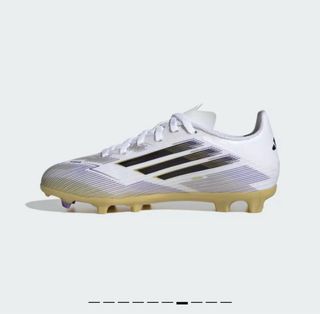 Botas de fútbol Adidas X FG Oro Blanco