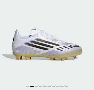 Botas de fútbol Adidas X FG Oro Blanco