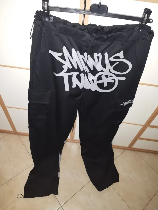 Pantaloni Cargo Minus Two Neri