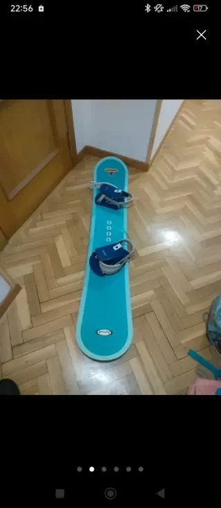 Tabla Snowboard Pro + Fijaciones