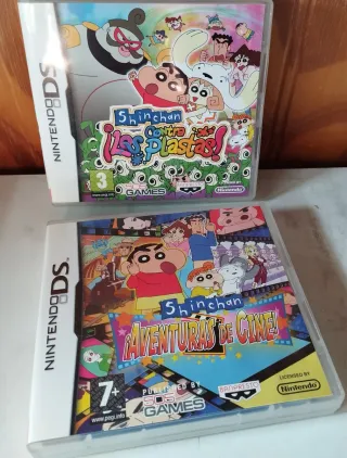 Juegos Nintendo DS Shinchan (2 juegos)