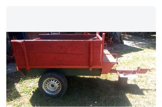 Remolque agrícola para motocultor