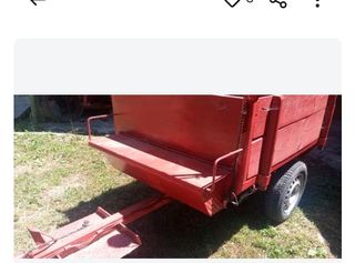 Remolque agrícola para motocultor