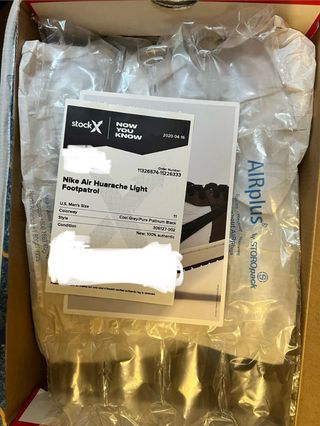 Nike Air Huarache Light x Footpatrol Gris