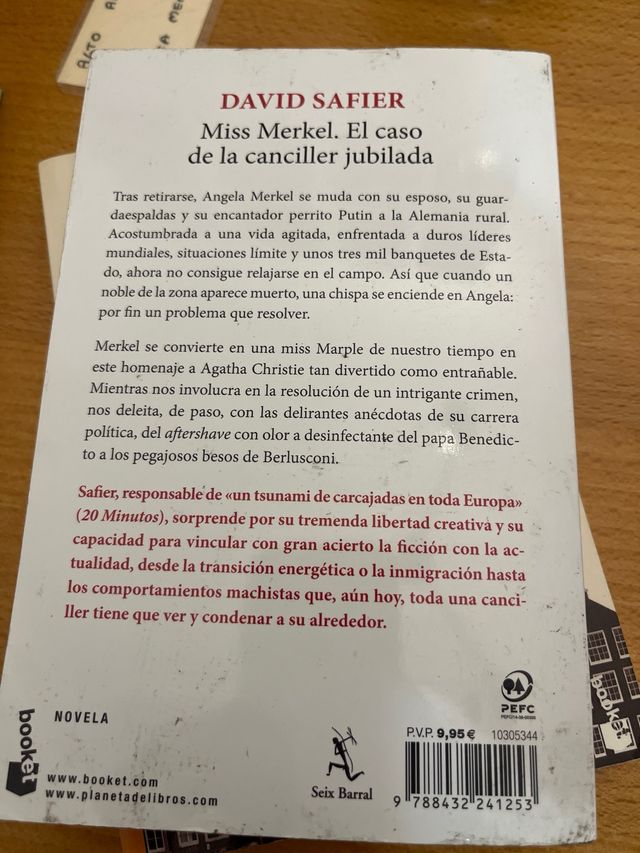 Miss Merkel. El caso de la canciller jubilada